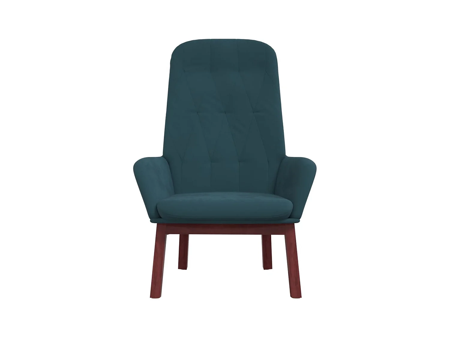 Sillón de relax | Silla de relax de terciopelo azul SHL9729