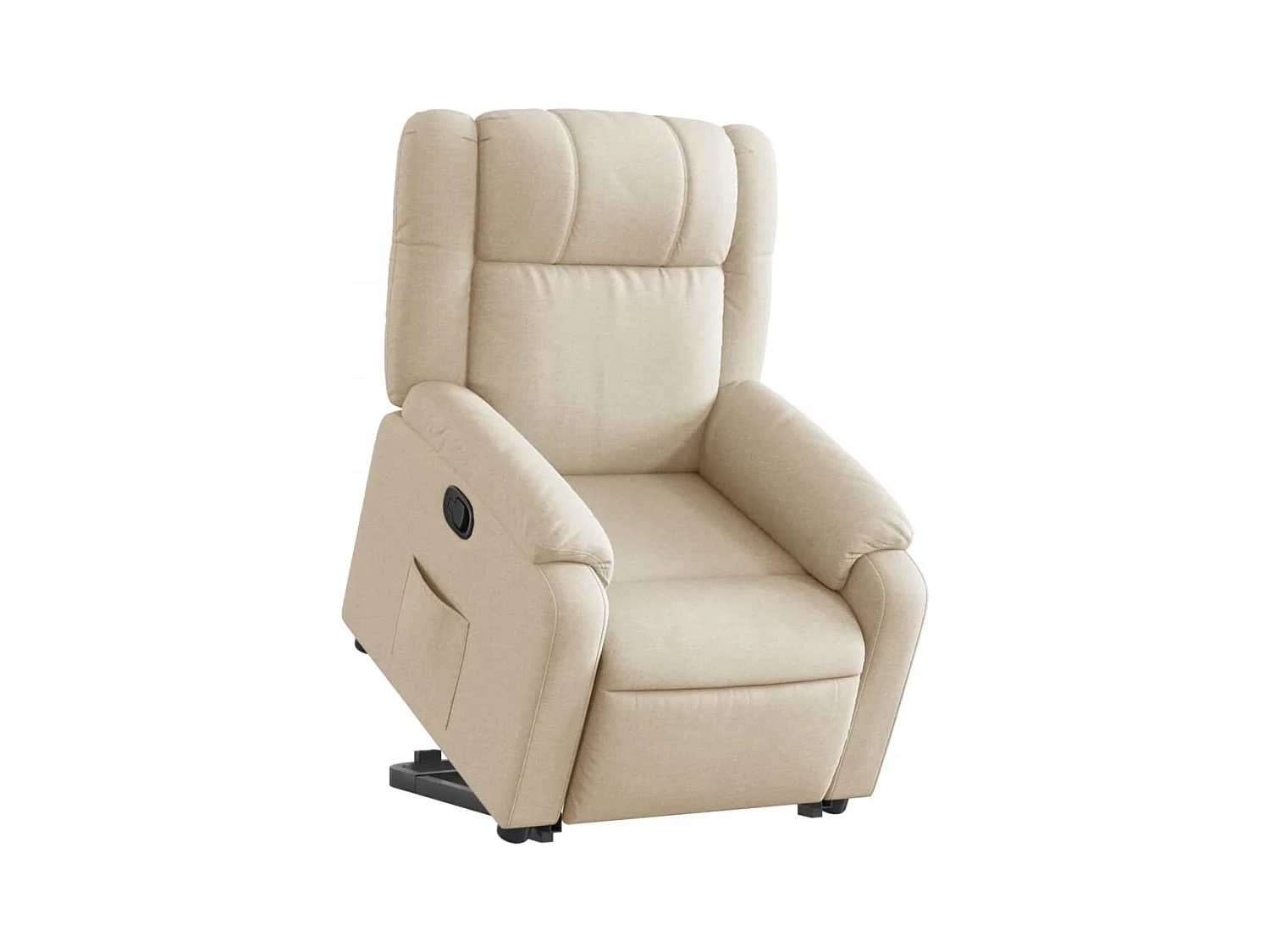 Sillón de relax | Sillón reclinable elevable de tela color crema SHL2009