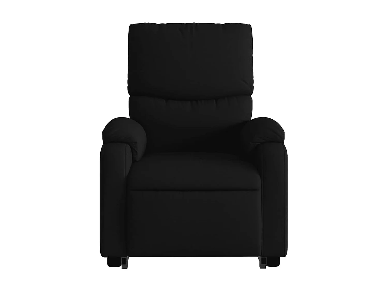 Silla de relax | Sillón eléctrico reclinable elevable de tela negro SHL9751