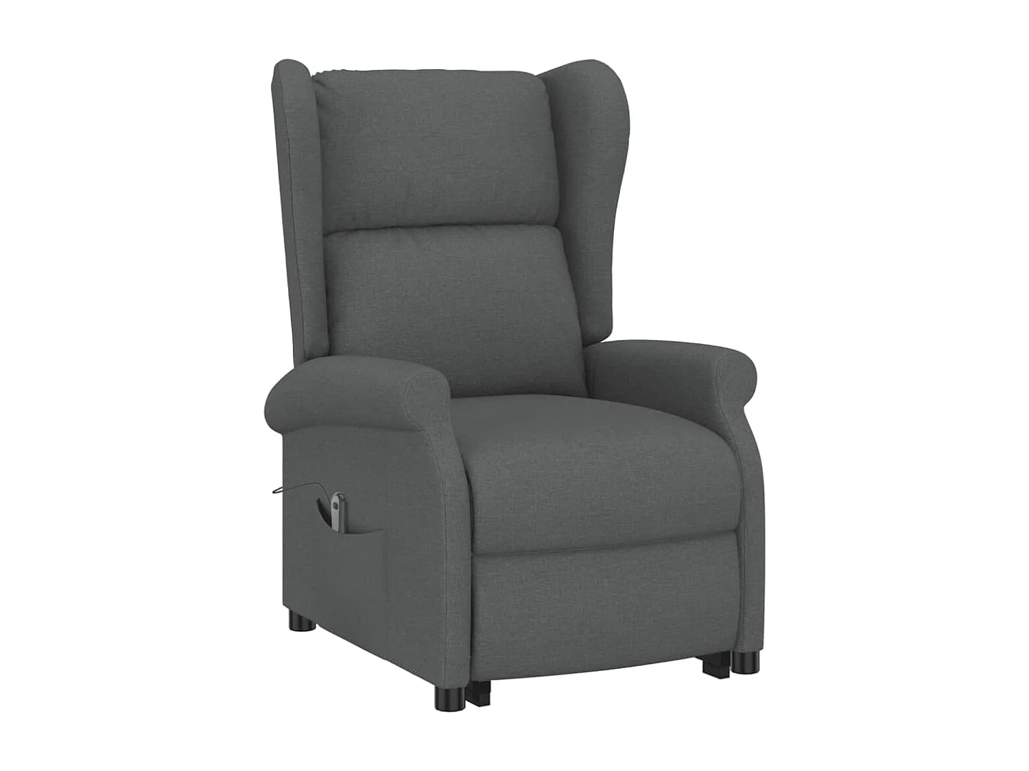 Fauteuil de télévision 73x95x103 cm Gris foncé Tissu SHL3661
