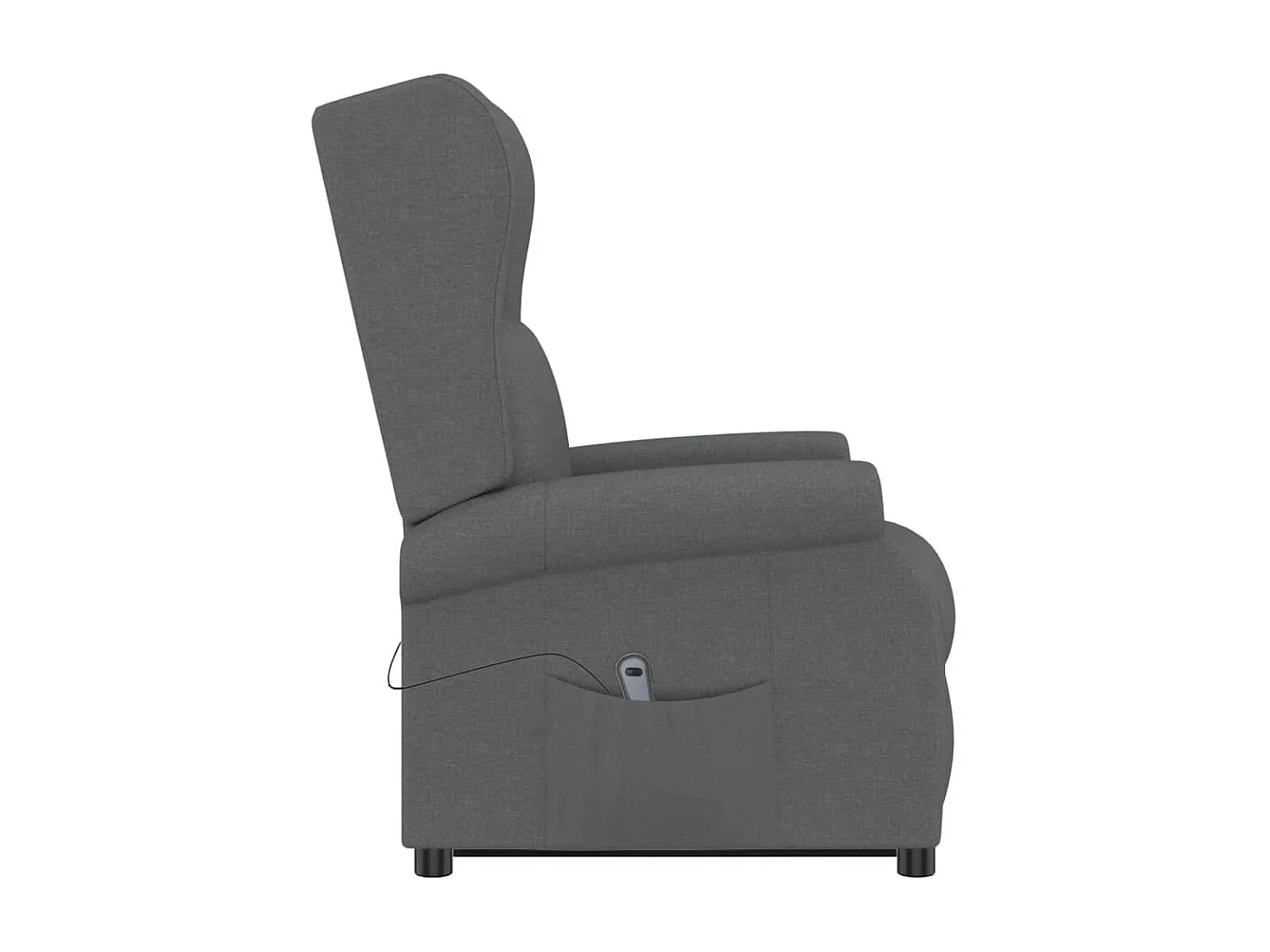Fauteuil de télévision 73x95x103 cm Gris foncé Tissu SHL3661