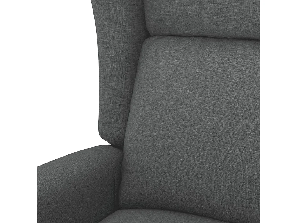 Fauteuil de télévision 73x95x103 cm Gris foncé Tissu SHL3661