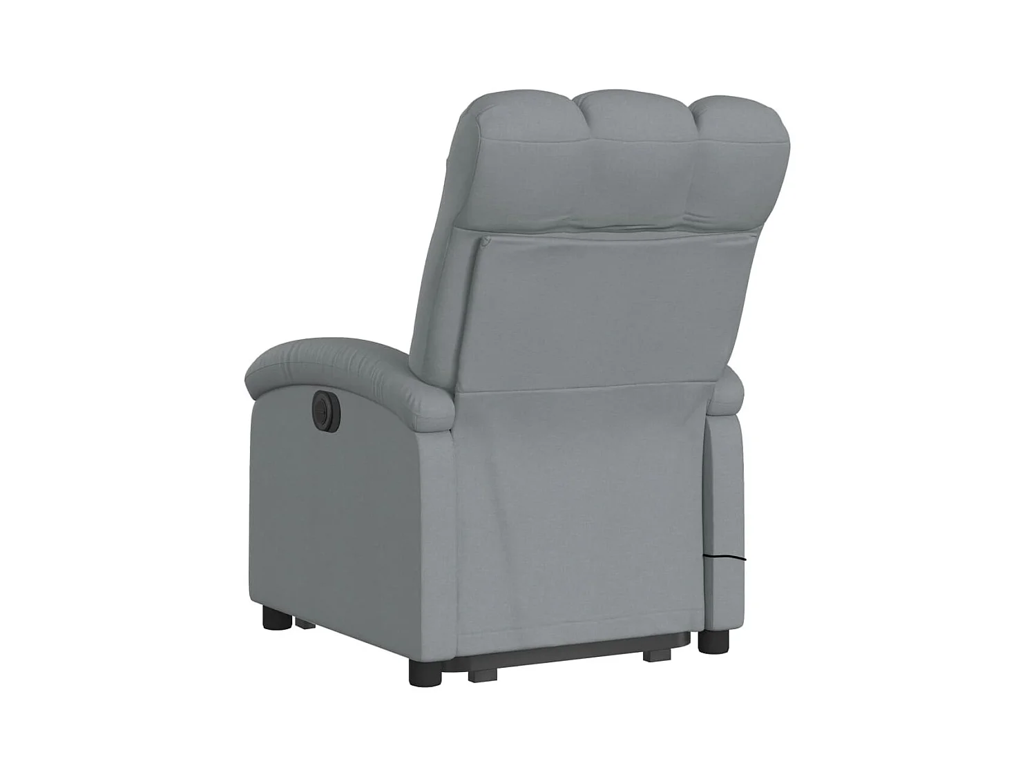 Sillón de salón | Silla | Sillón de masaje reclinable de pie de tela gris claro SHL5347