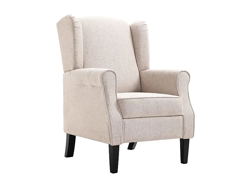 Sillón de salón | Silla de relax | Sillón de tela beige SHL2701