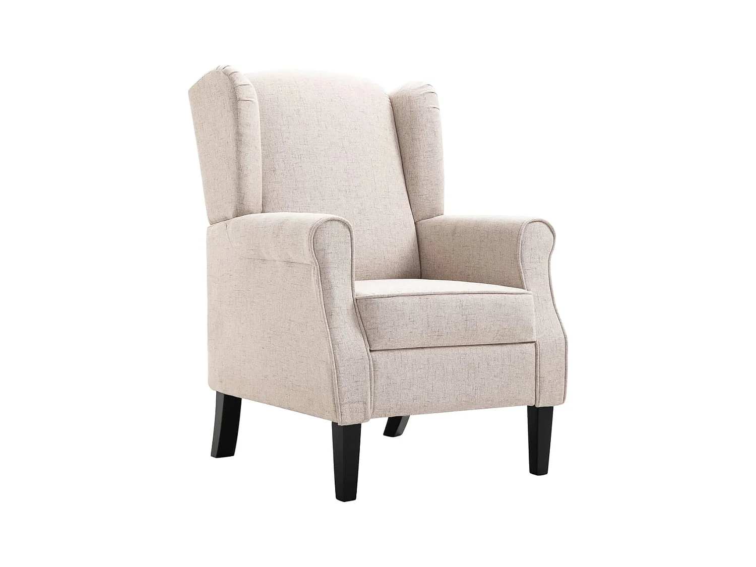 Sillón de salón | Silla de relax | Sillón de tela beige SHL2701