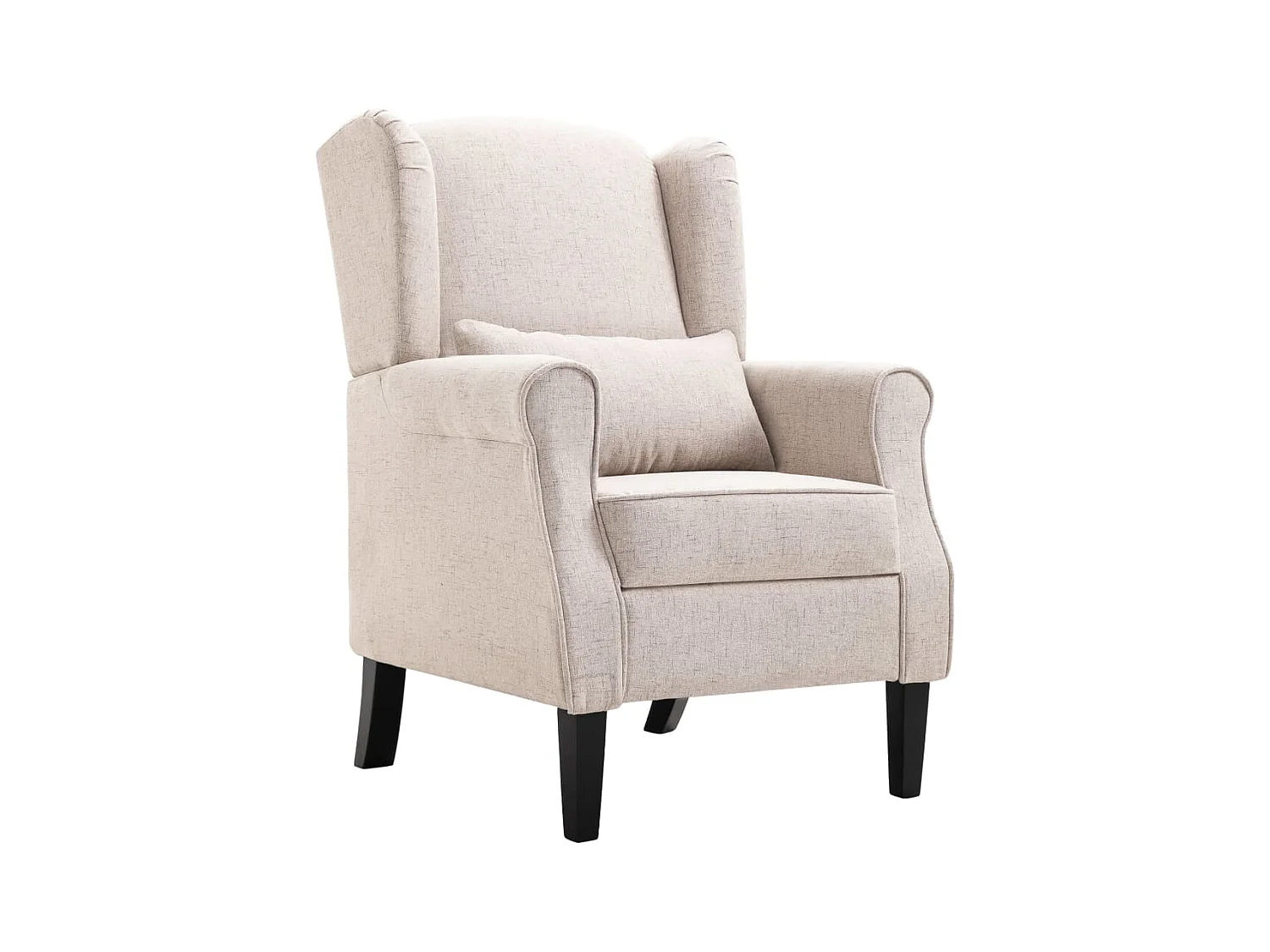 Sillón de salón | Silla de relax | Sillón de tela beige SHL2701