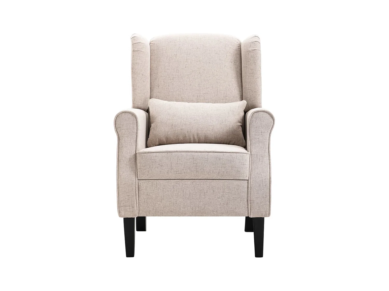 Sillón de salón | Silla de relax | Sillón de tela beige SHL2701