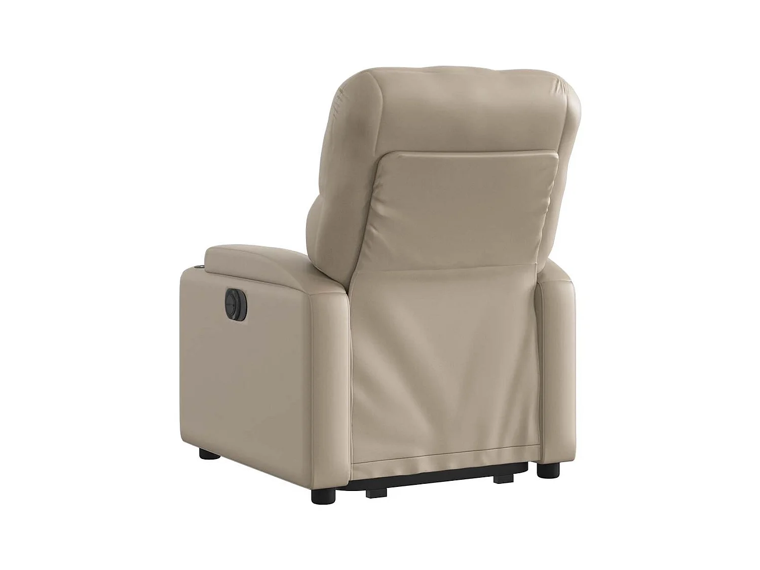 Fauteuil inclinable-Chaise de relax-Fauteuil salon Cappuccino Similicuir SHL2168