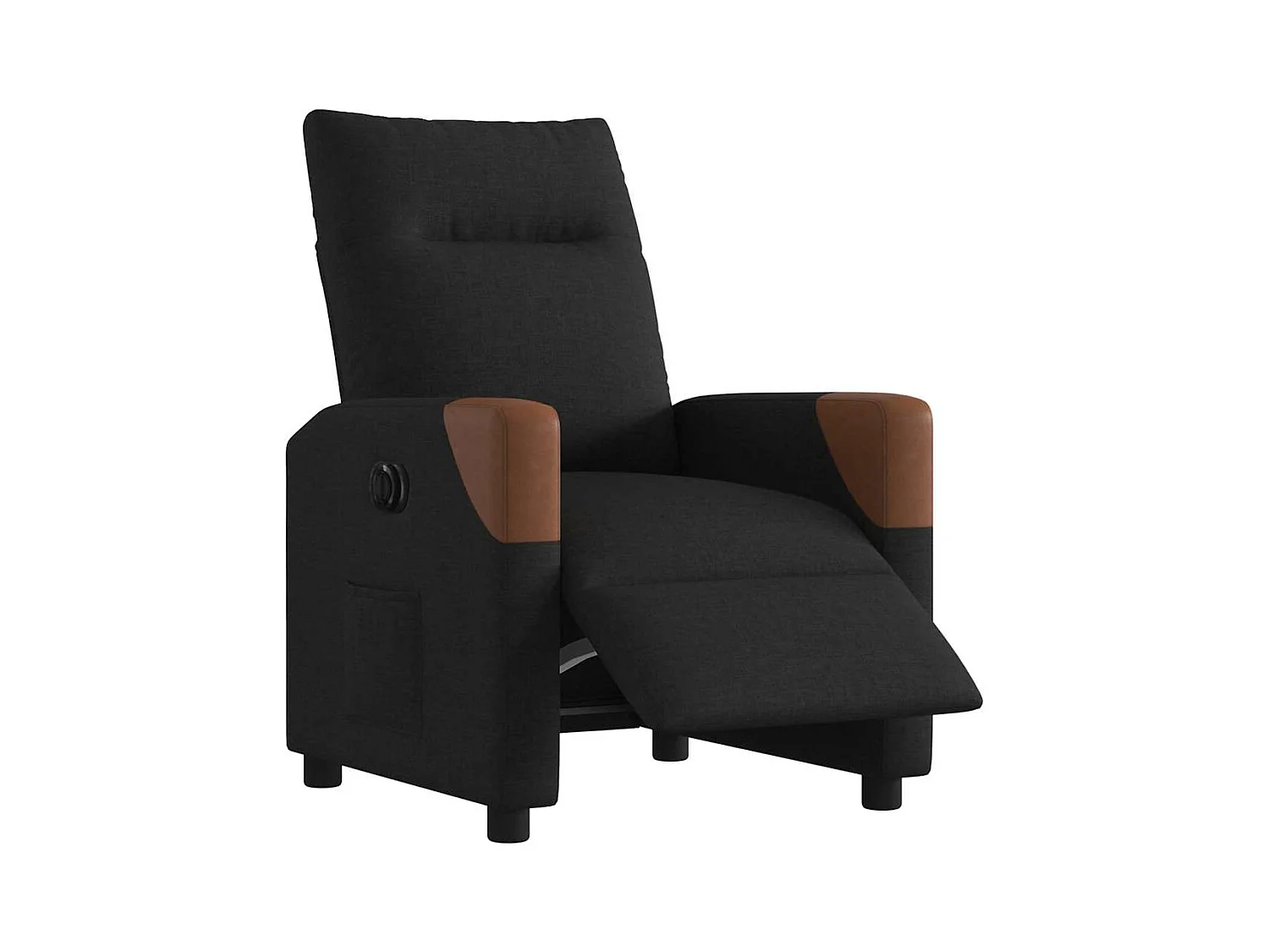 Sillón de relax | Silla | Sillón reclinable eléctrico de tela negro SHL7228