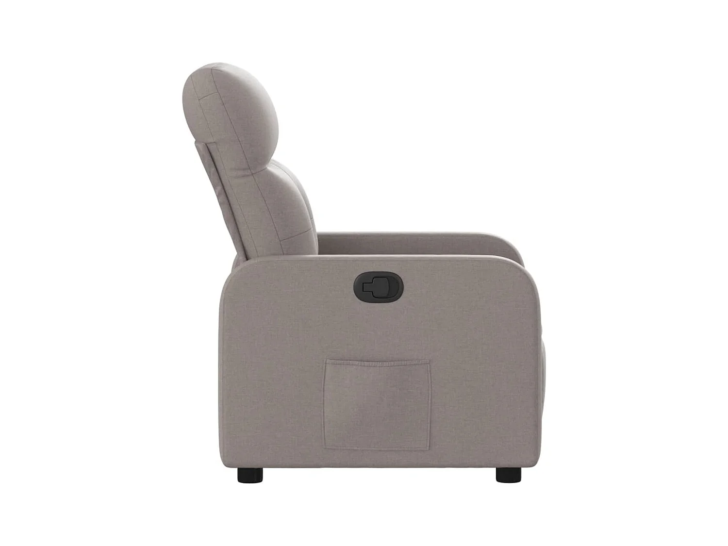 Sillón de relax | Silla | Sillón reclinable de tela gris taupe SHL3294