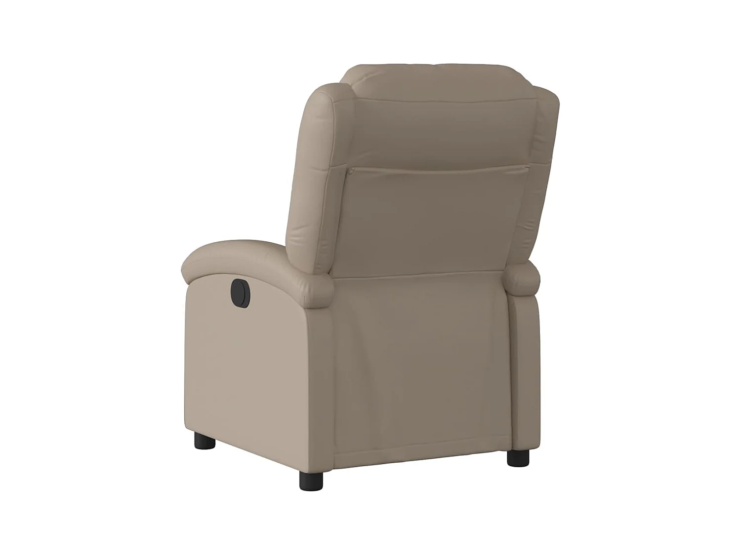 Sillón de relax | Sillón reclinable de cuero sintético color capuchino SHL3370