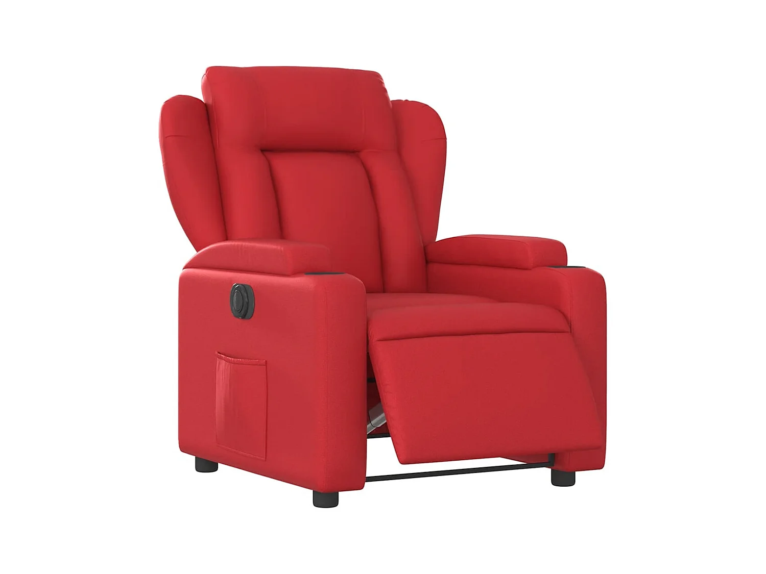 Sillón de relax | Silla | Sillón reclinable eléctrico de cuero sintético rojo SHL2589