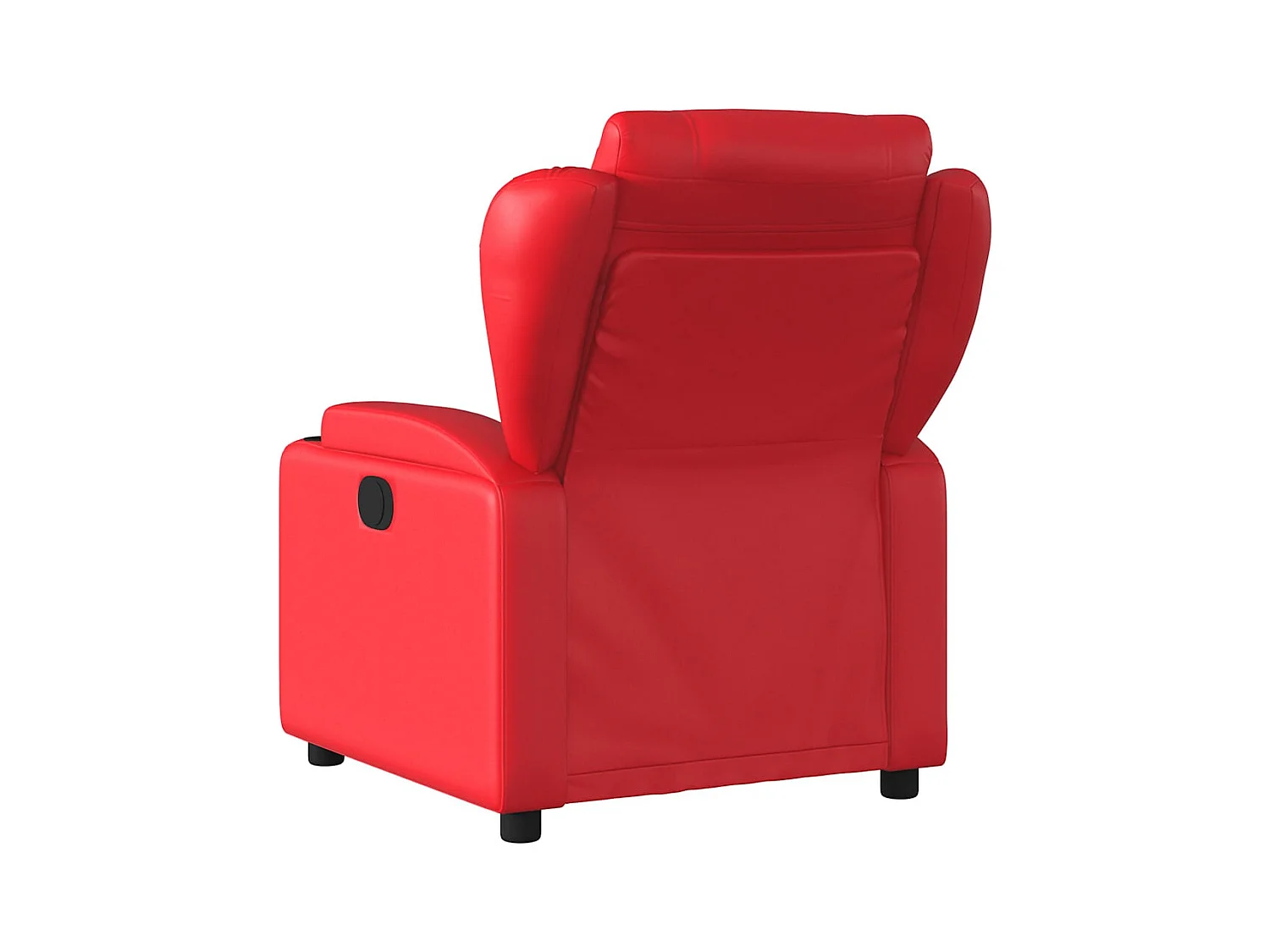 Sillón de relax | Silla | Sillón reclinable eléctrico de cuero sintético rojo SHL2589