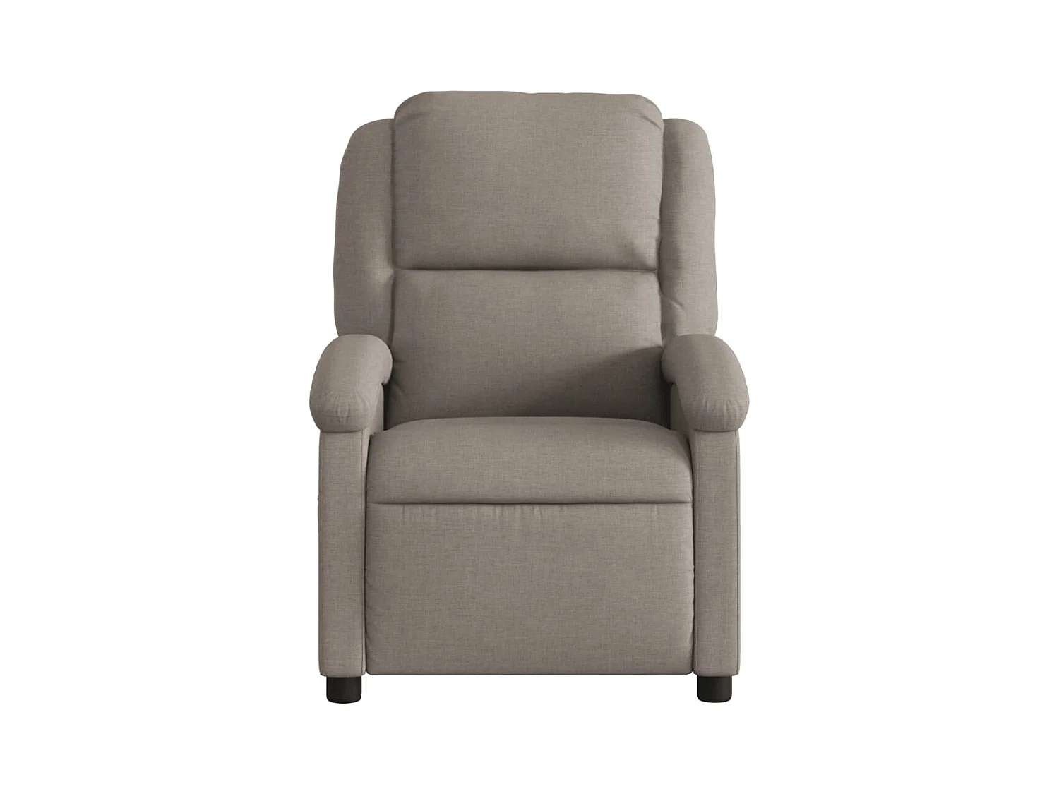 Sillón de relax | Silla | Sillón reclinable de tela gris taupe SHL5830