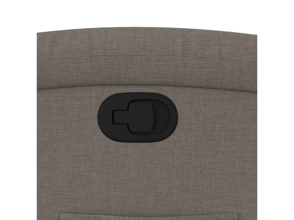 Sillón de relax | Silla | Sillón reclinable de tela gris taupe SHL5830