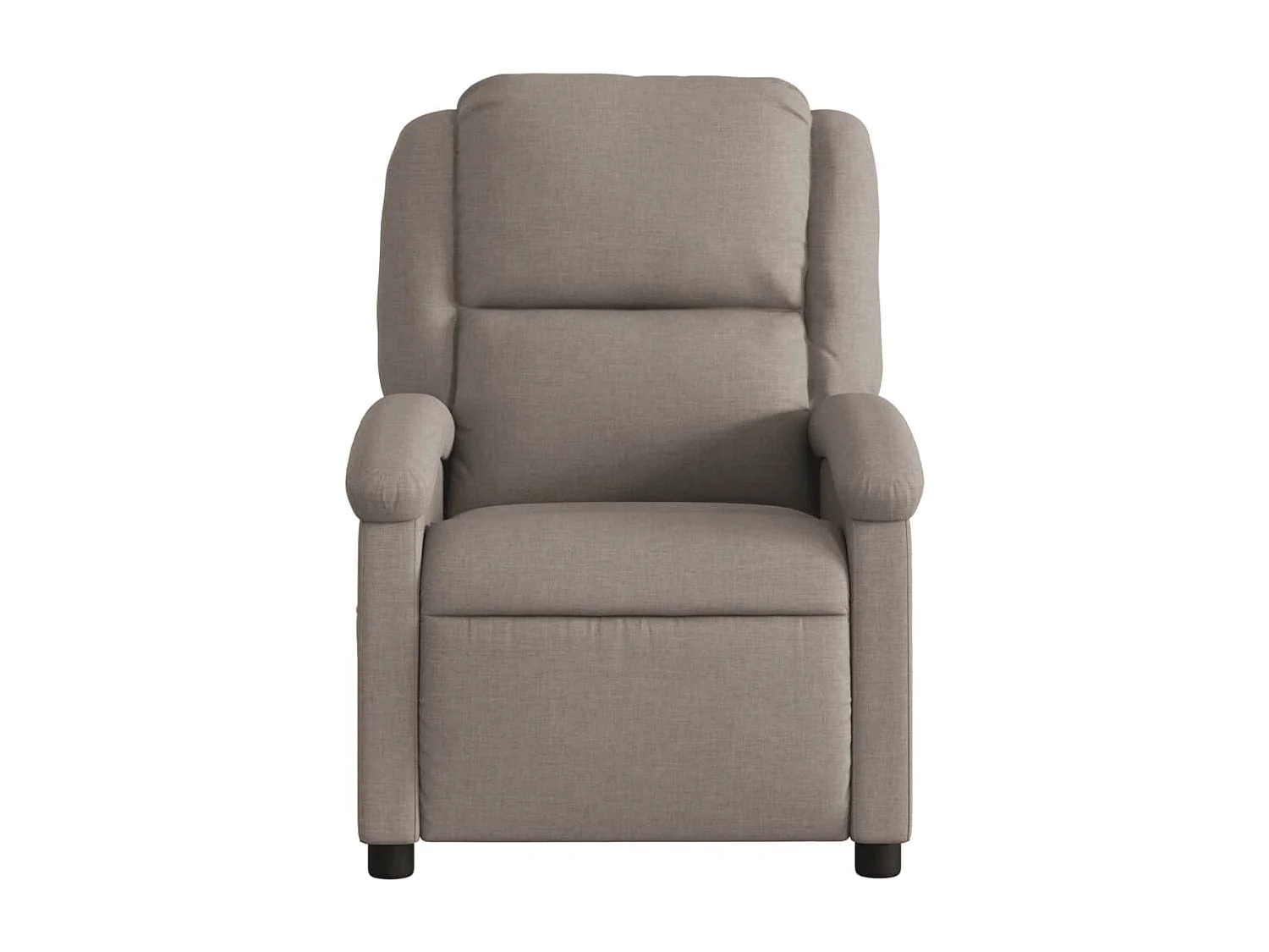 Relaxsessel | Lounge Sessel für Wohnzimmer Taupe Stoff SHL15654