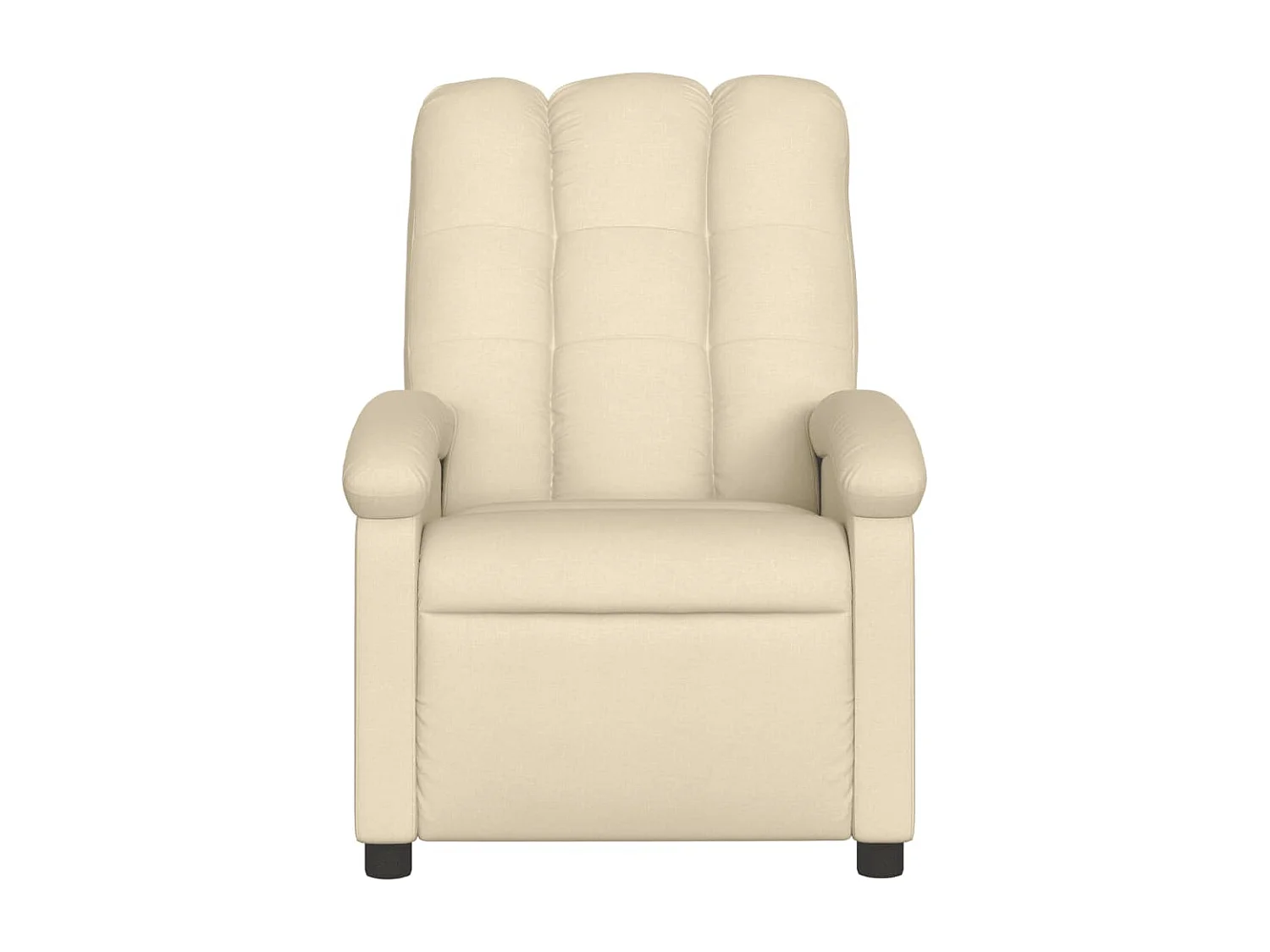 Relaxsessel | Lounge Sessel für Wohnzimmer Creme Stoff SHL42225