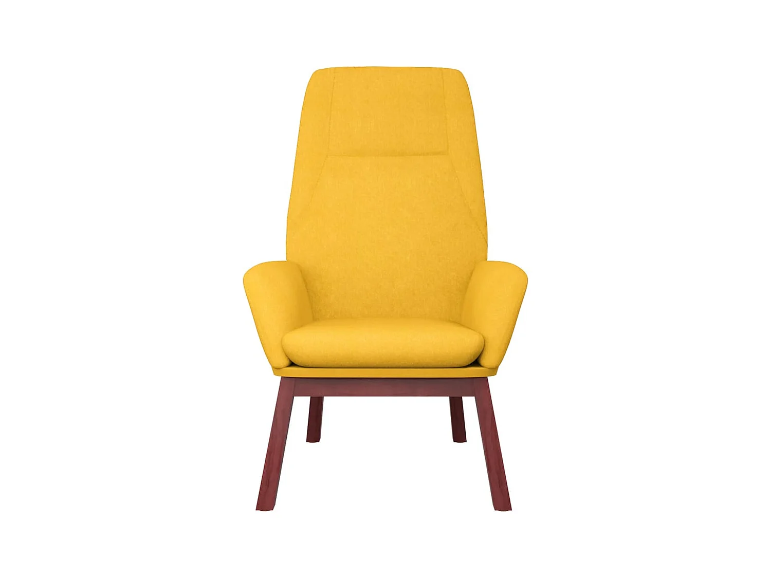 Sillón de relax | Silla de relax de tela amarillo mostaza SHL2899