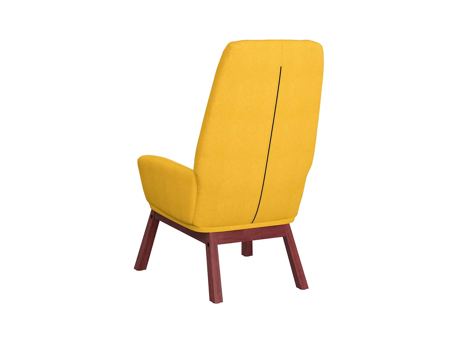 Sillón de relax | Silla de relax de tela amarillo mostaza SHL2899