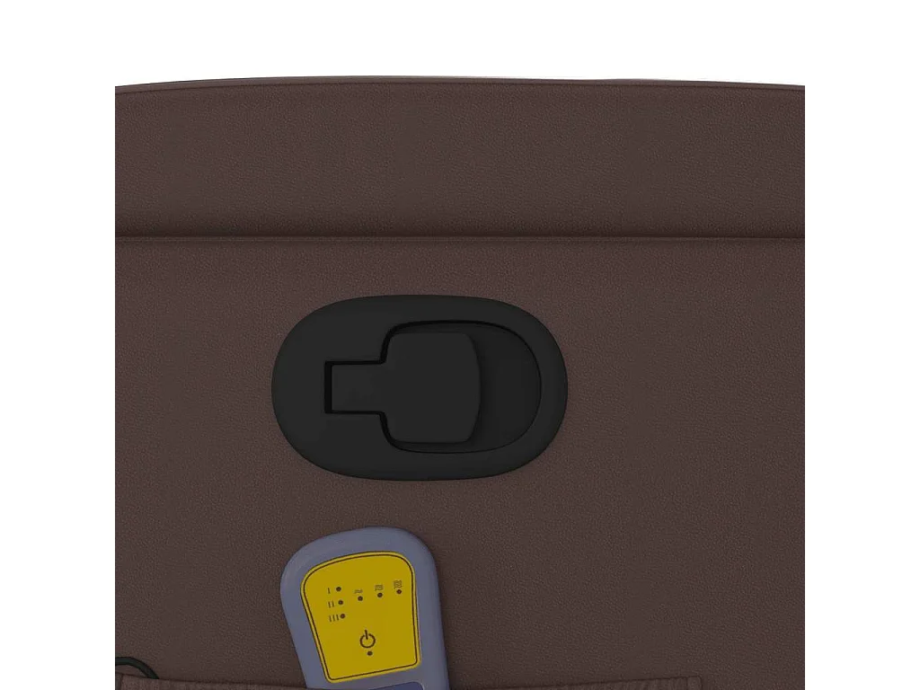 Relaxsessel | Massagesessel Braun Kunstleder SHL56863