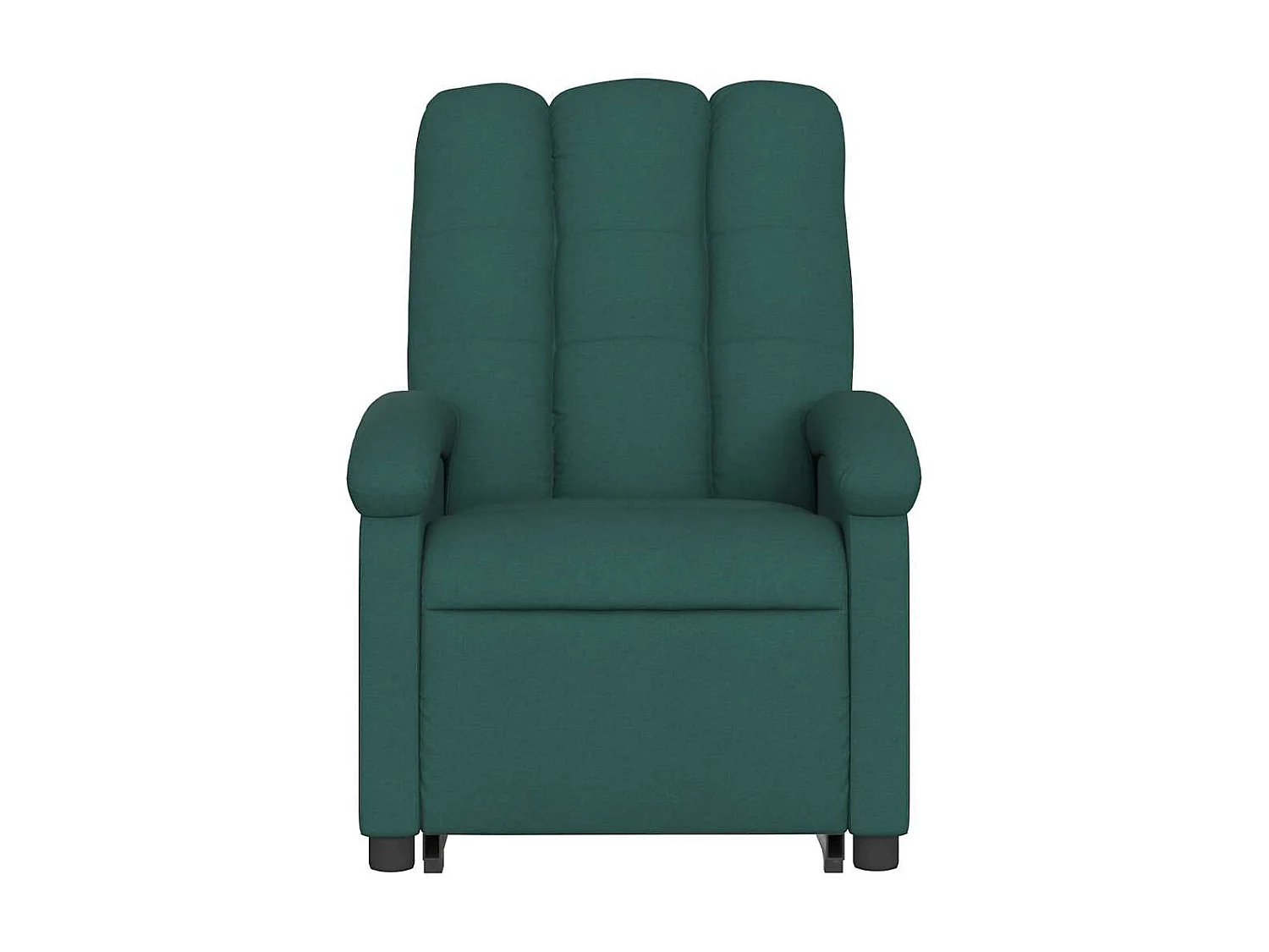 Sillón de relax | Silla | Sillón reclinable elevable tela verde oscuro SHL3324