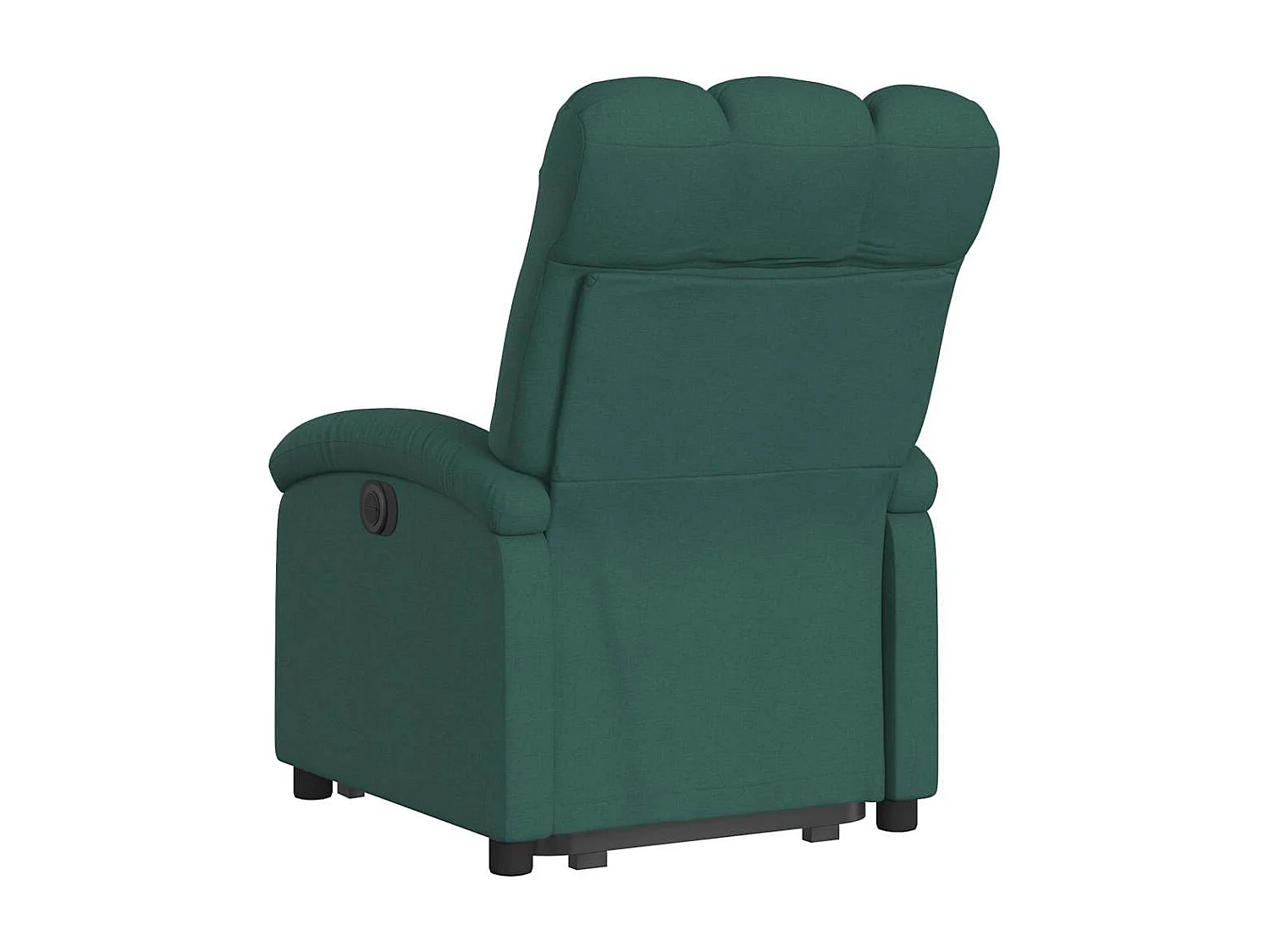 Fauteuil inclinable-Chaise de relax-Fauteuil salon vert foncé tissu SHL1783