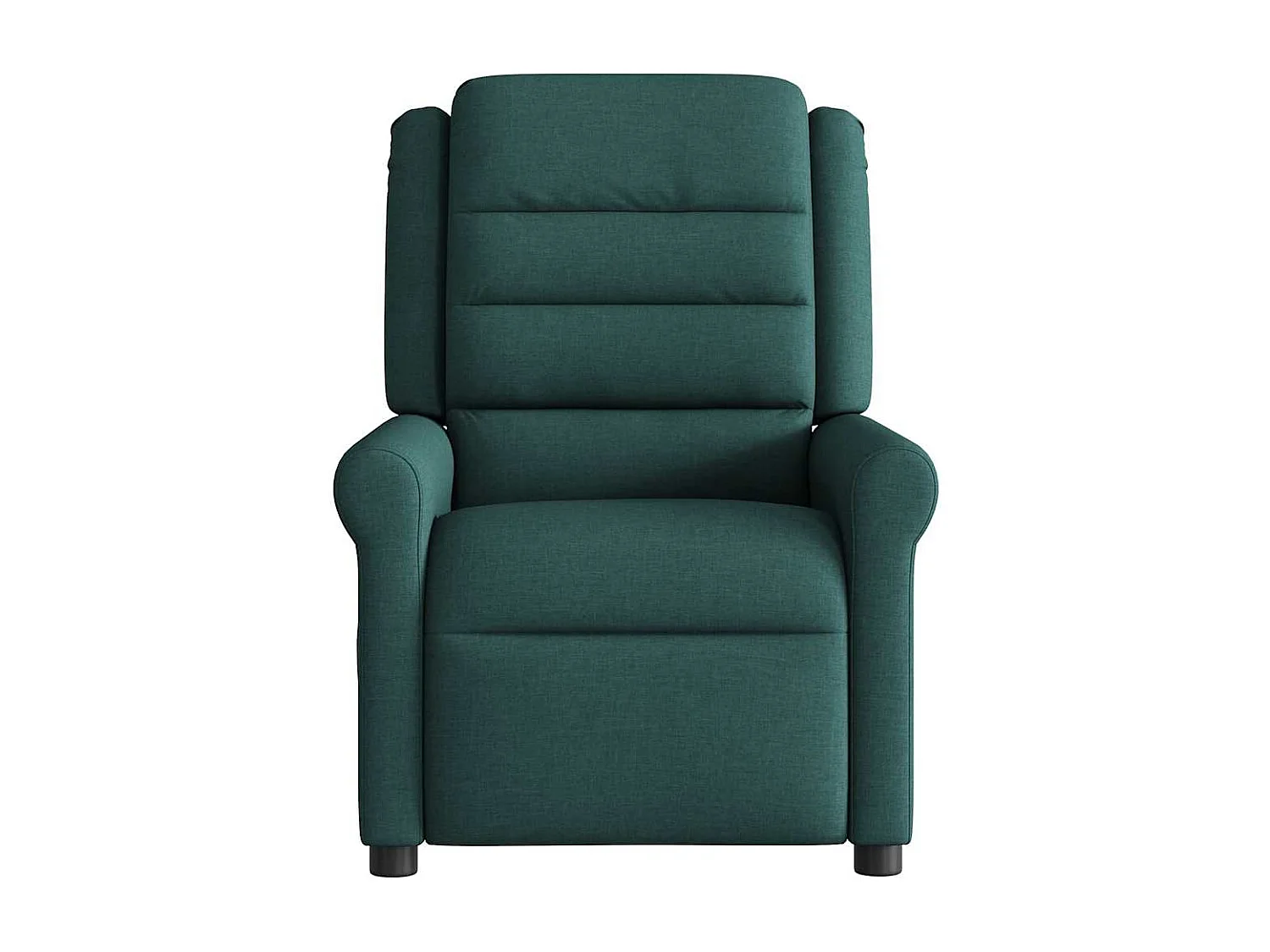 Fauteuil inclinable-Chaise de relax-Fauteuil de Massage Vert foncé Tissu SHL2775