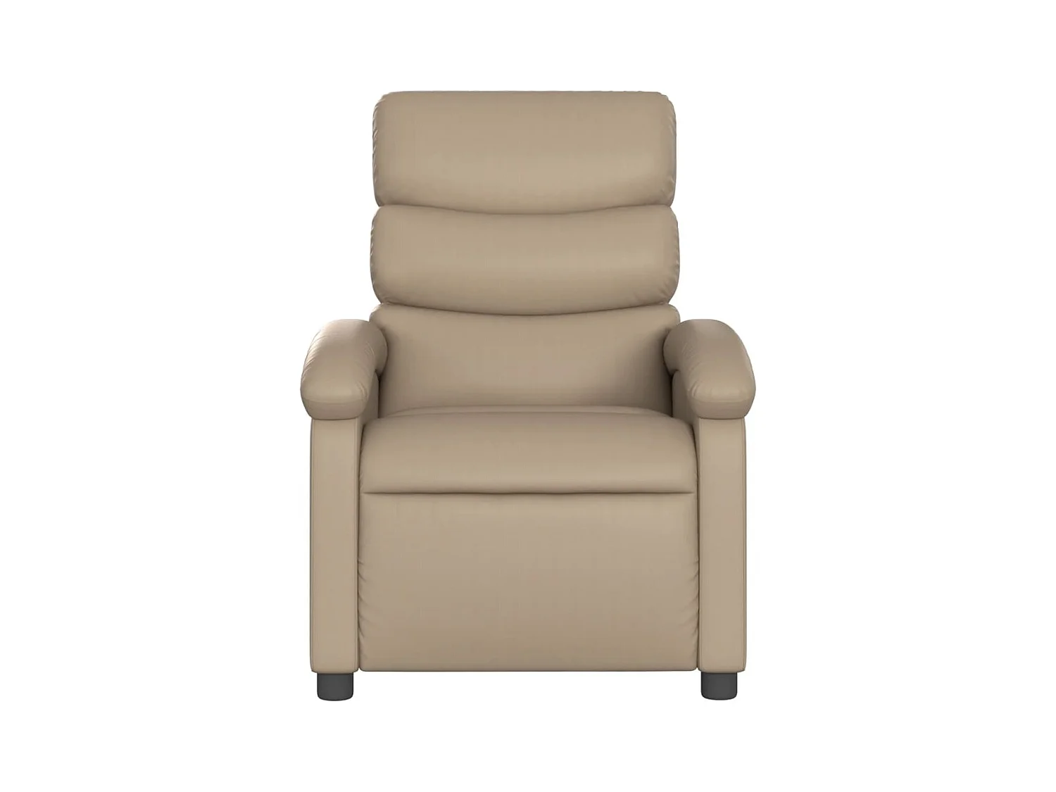 Sillón de salón | Silla | Sillón de masaje reclinable cuero sintético color capuchino SHL9131