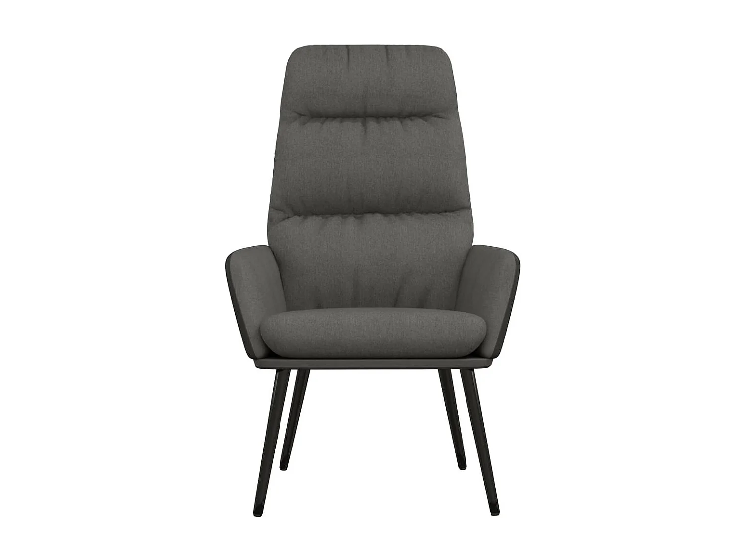 Relaxsessel | Lounge Sessel Dunkelgrau Stoff SHL10729