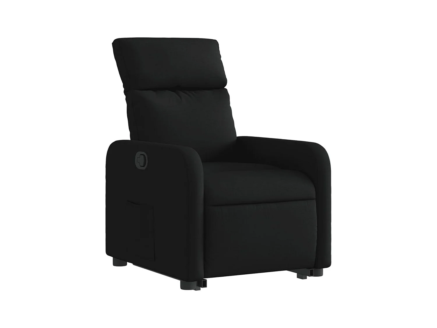 Sillón de relax | Silla | Sillón reclinable elevable tela negro SHL4038