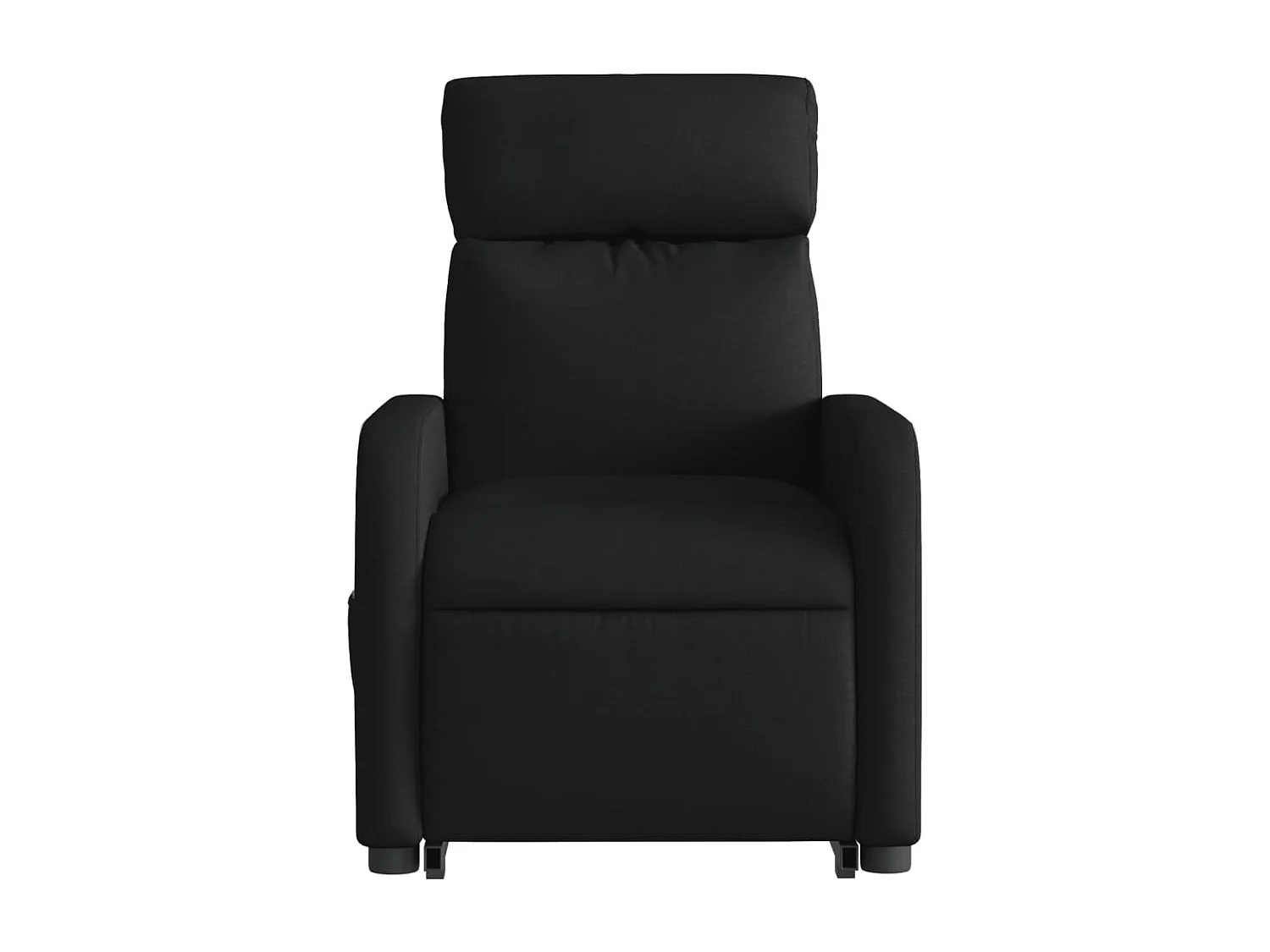 Sillón de relax | Silla | Sillón reclinable elevable tela negro SHL4038