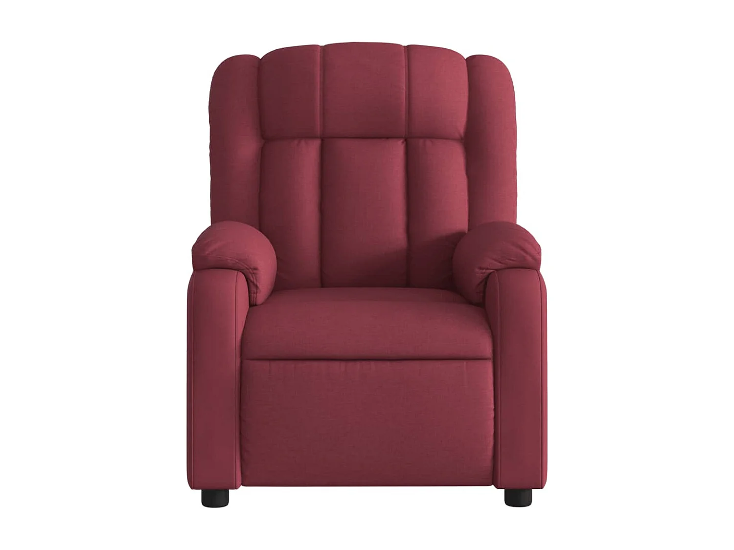 Relaxsessel | Lounge Sessel für Wohnzimmer Weinrot Stoff SHL6094