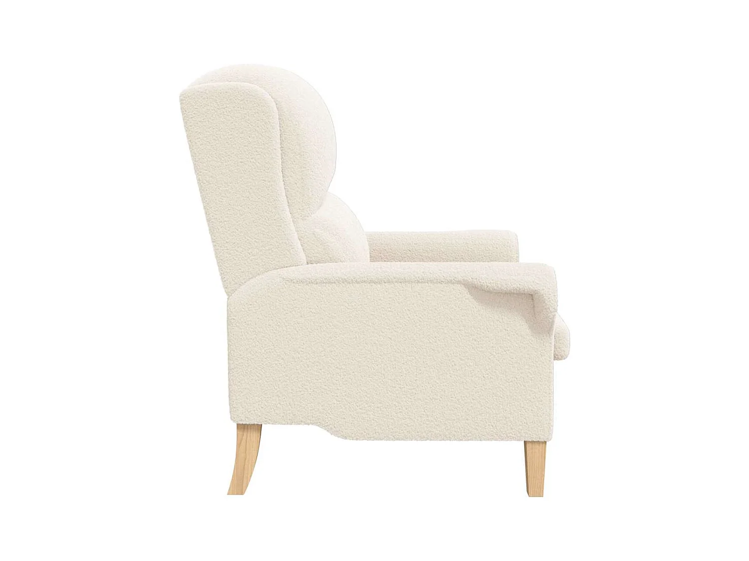 Sillón de salón | Silla de relax Crema 76x94x102 cm SHL8359