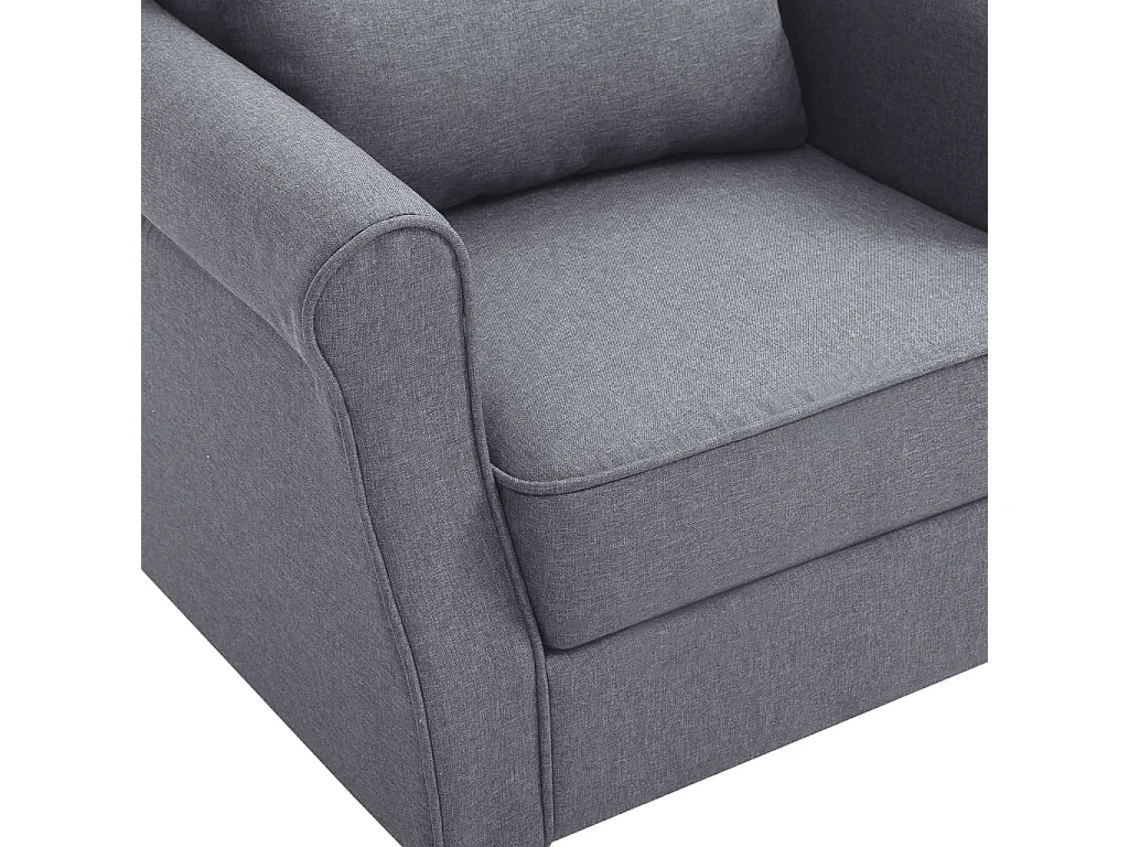 Relaxsessel | Lounge Sessel für Wohnzimmer Dunkelgrau Stoff SHL75269