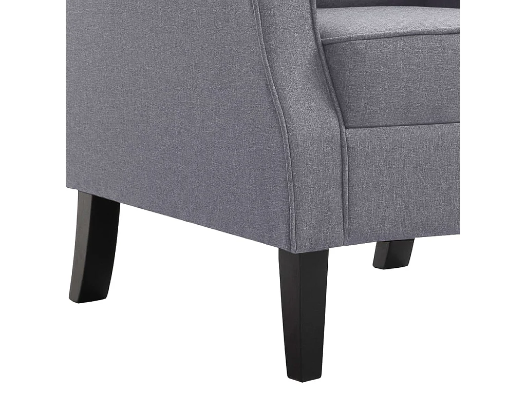 Relaxsessel | Lounge Sessel für Wohnzimmer Dunkelgrau Stoff SHL75269