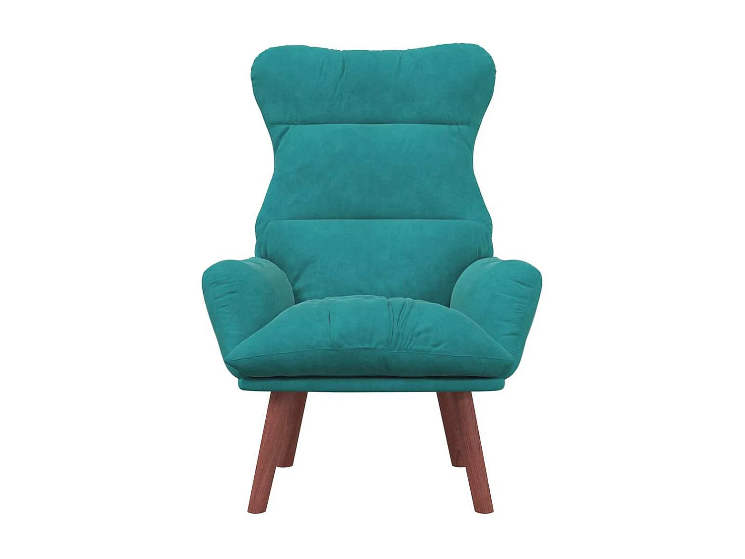 Relaxstoel | Ontspanningsstoel Turquoise 69 x 74 x 93 cm Fluweel