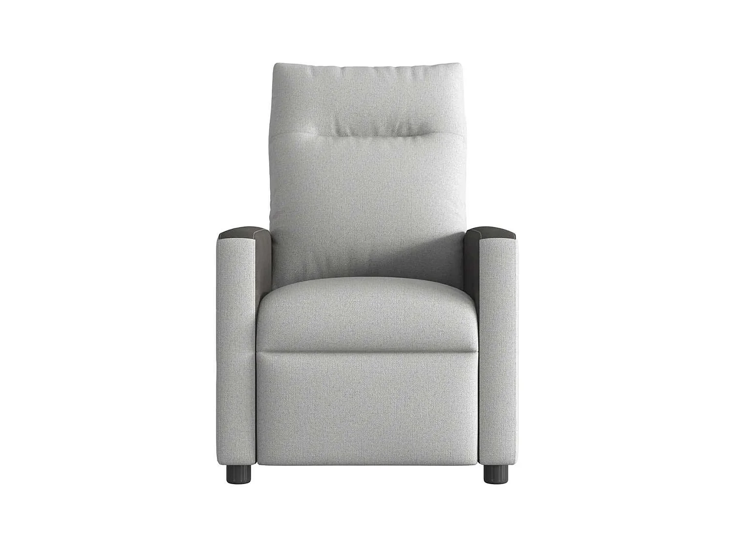 Sillón de relax | Sillón reclinable de tela gris nube SHL7535