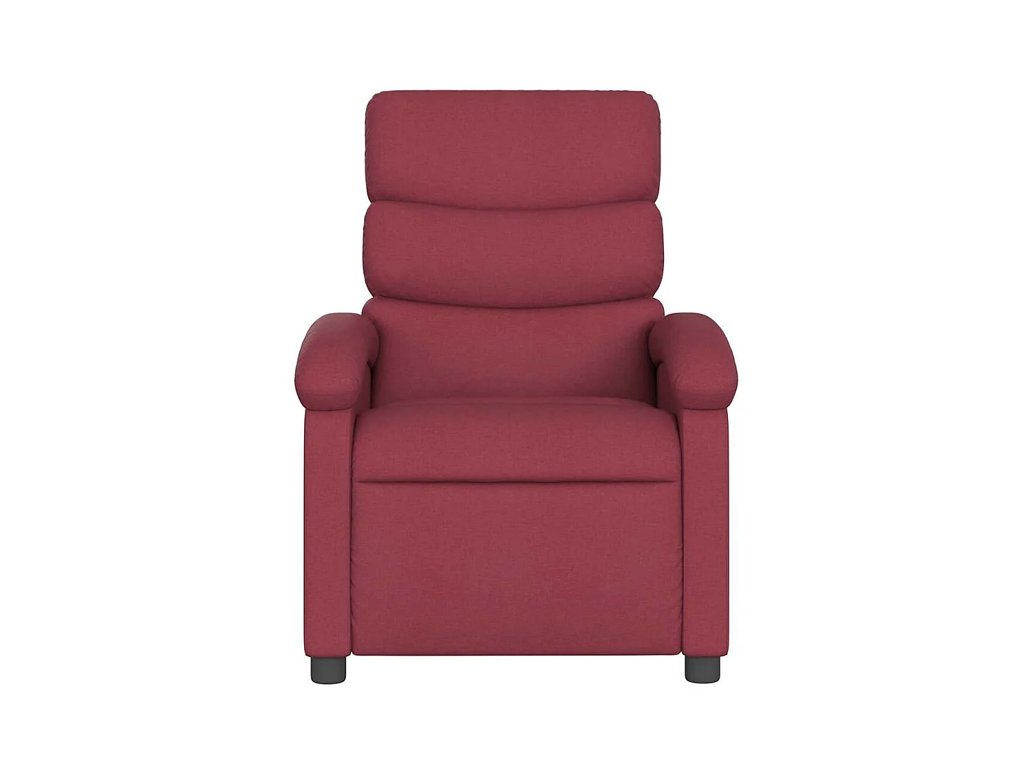Sillón de relax | Silla | Sillón reclinable de tela rojo tinto SHL2414