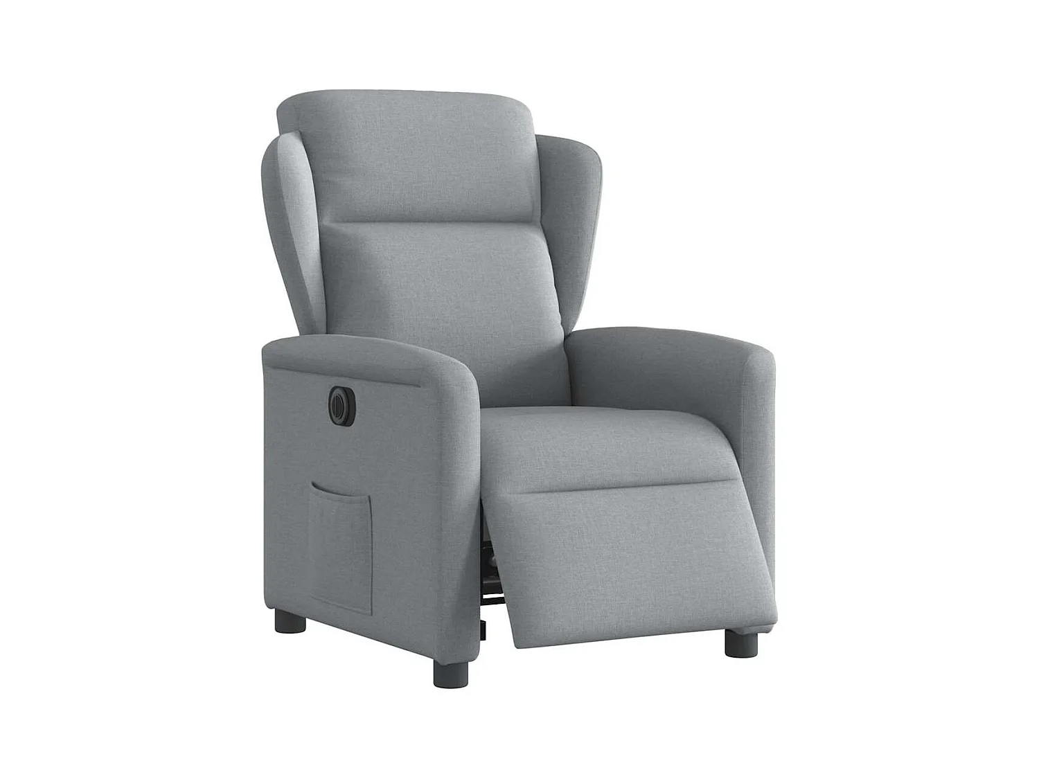 Sillón de relax | Silla | Sillón reclinable eléctrico tela gris claro SHL8719