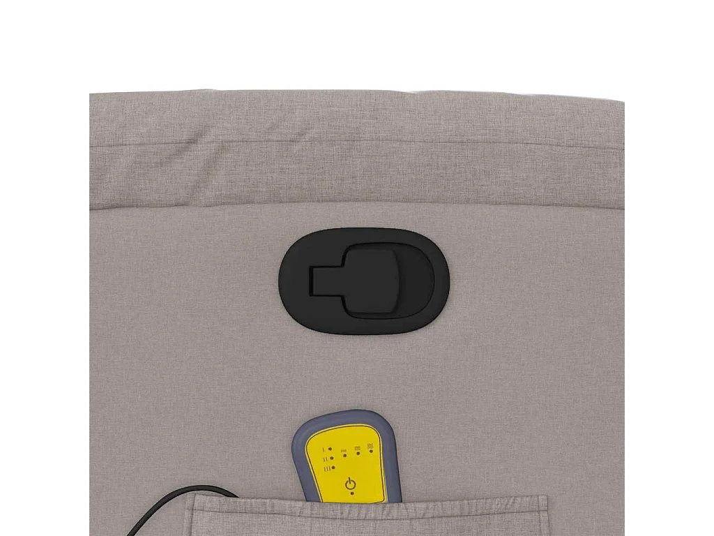 Relaxsessel | Massagesessel Taupe Stoff SHL73931