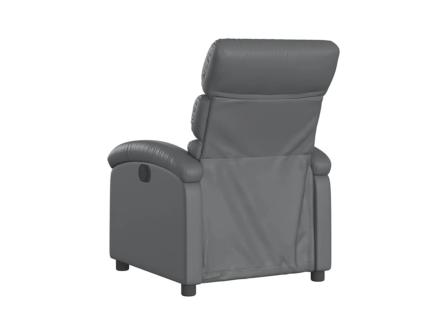 Sillón de relax | Silla | Sillón reclinable eléctrico de cuero sintético gris SHL6065