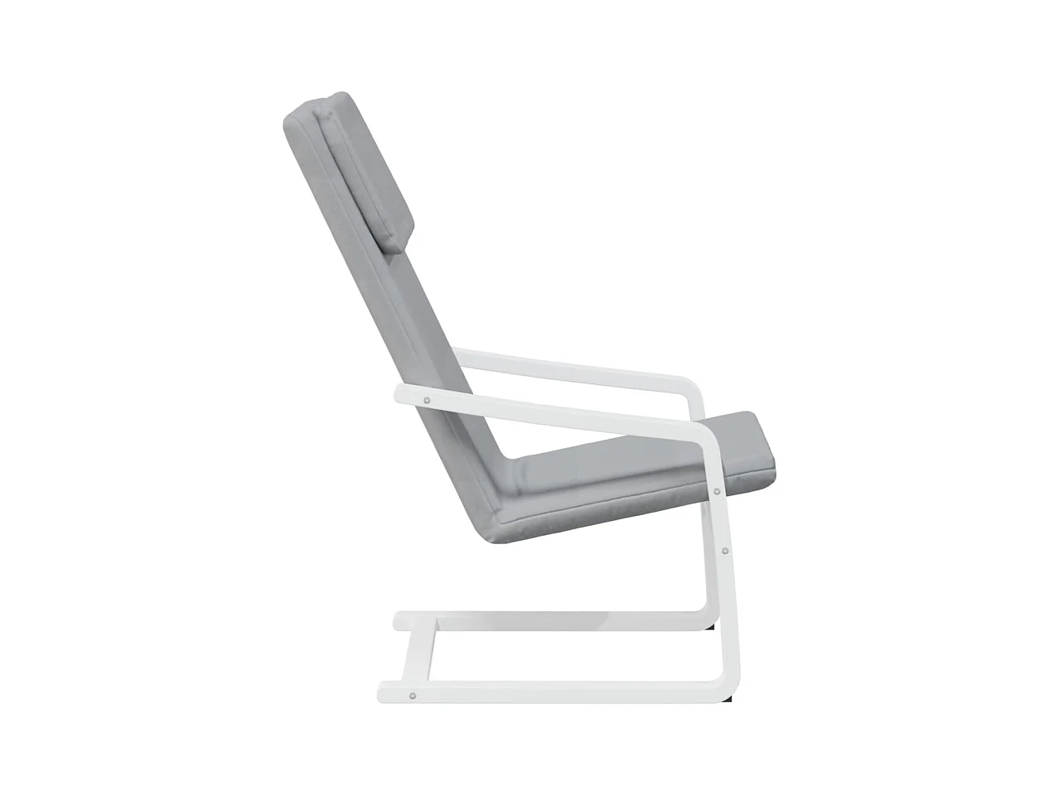 Sillón de relax | Silla de relax de tela gris claro SHL2233