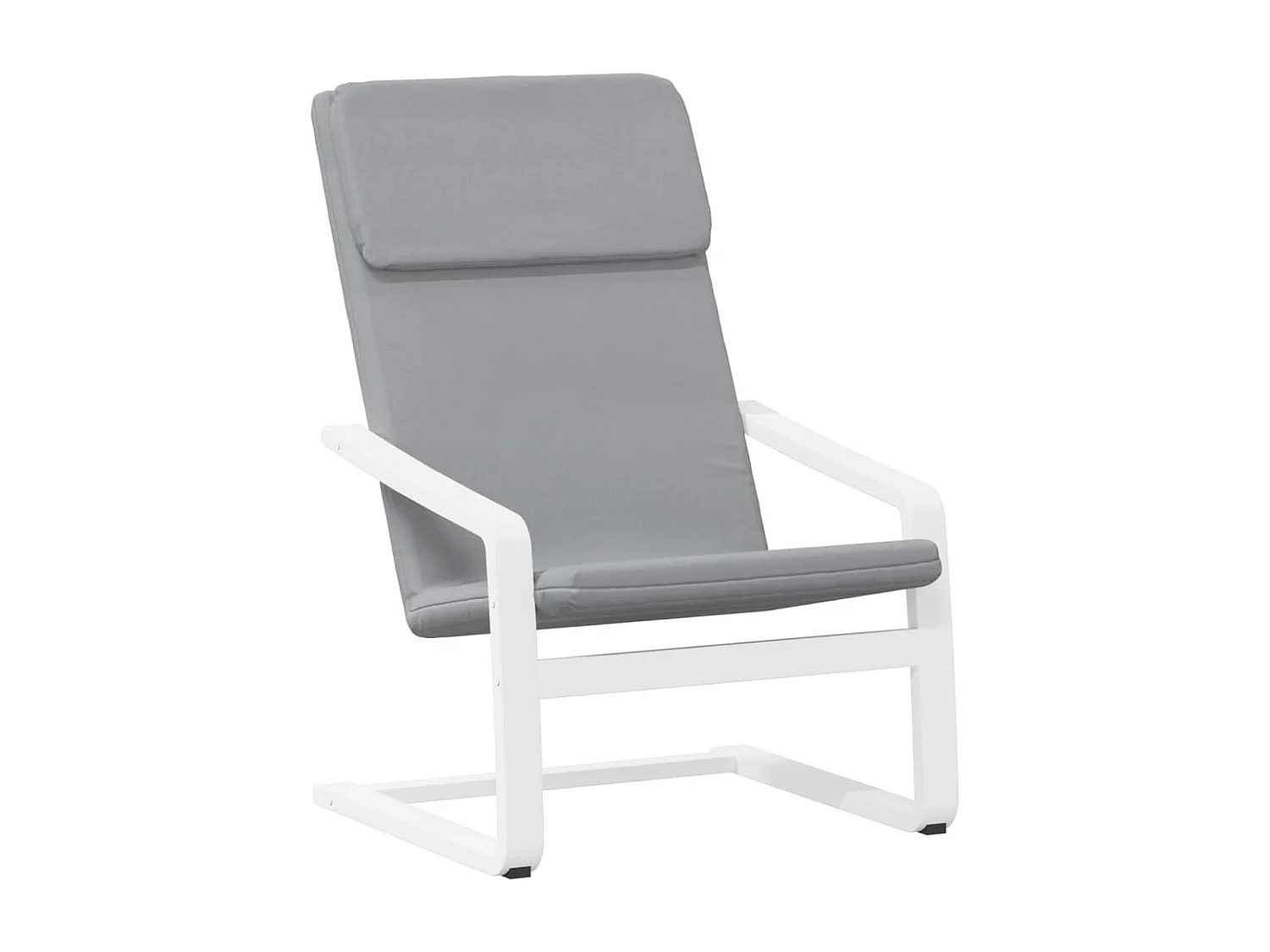 Relaxsessel | Lounge Sessel Hellgrau Stoff SHL95644