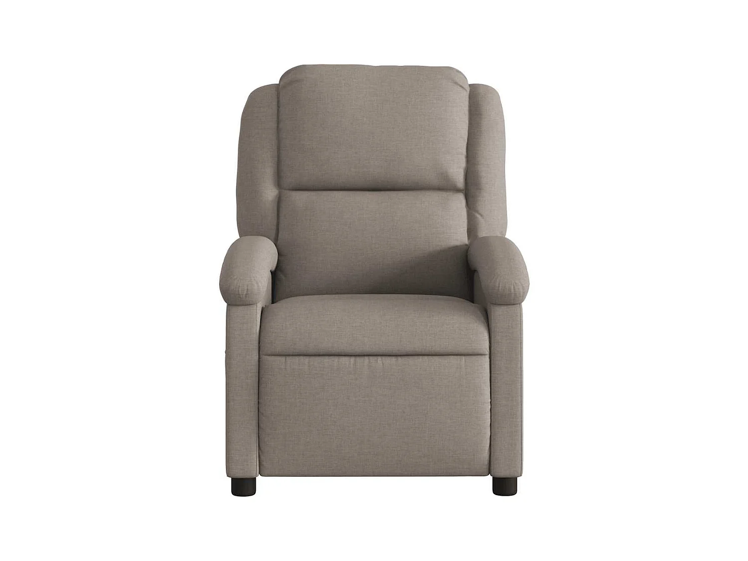 Sillón de salón | Silla | Sillón de masaje reclinable de tela gris taupé SHL5082