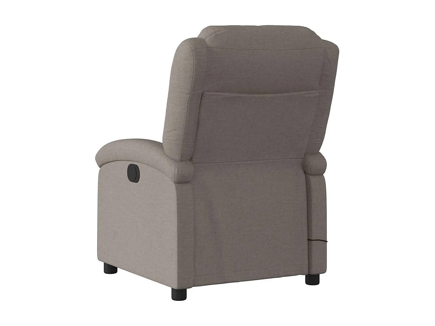 Sillón de salón | Silla | Sillón de masaje reclinable de tela gris taupé SHL5082