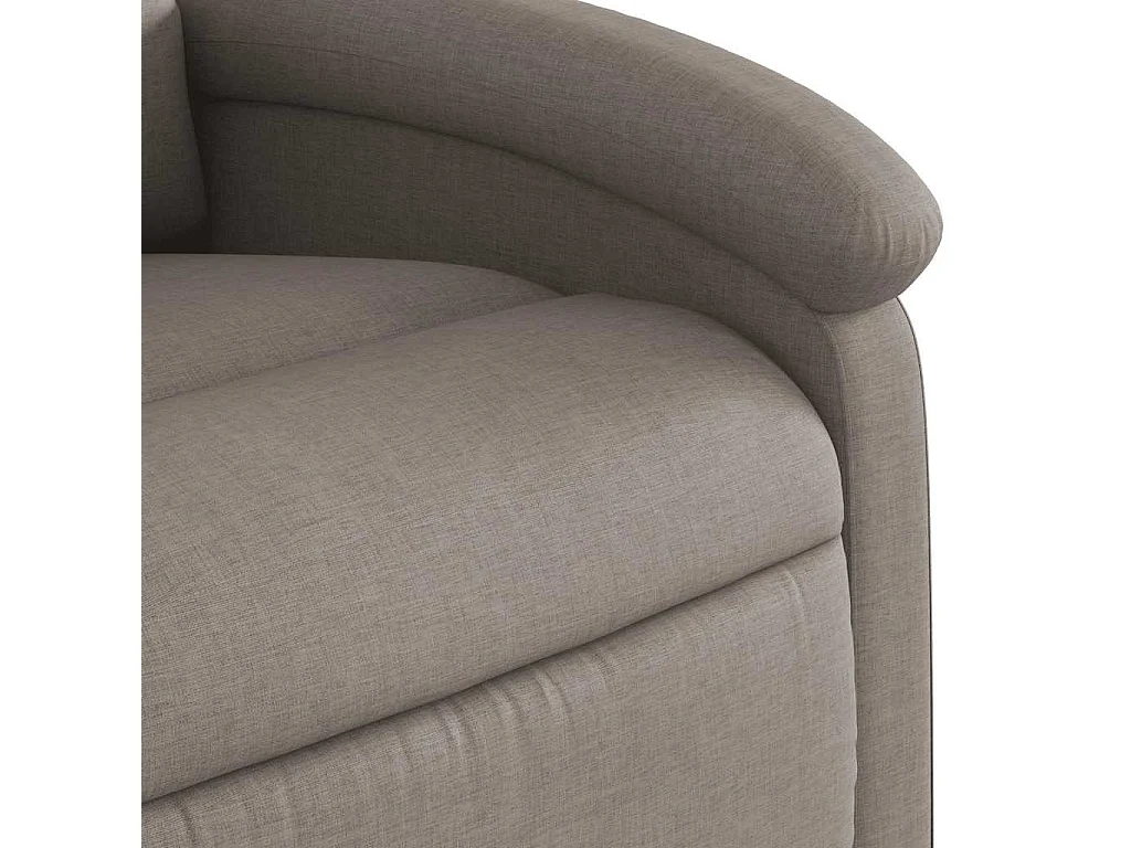Relaxsessel | Massagesessel Taupe Stoff SHL87031