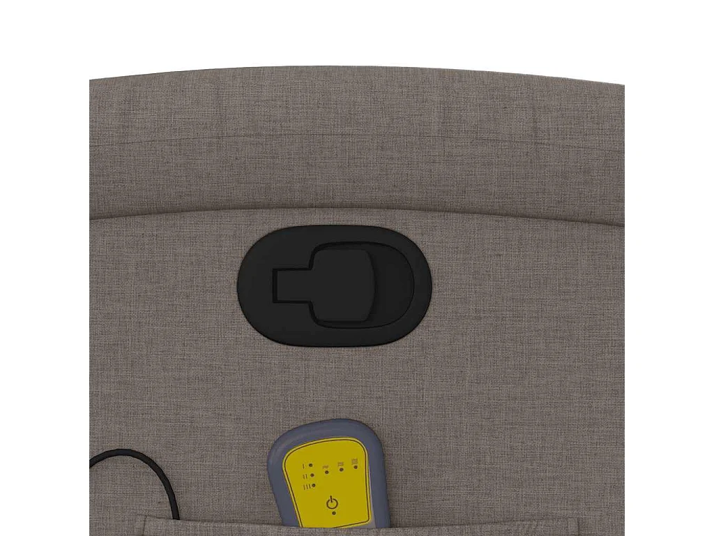 Relaxsessel | Massagesessel Taupe Stoff SHL87031