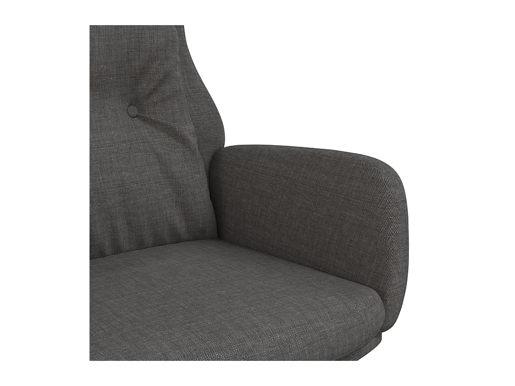 Sillón de relax | Silla de relax de tela gris oscuro SHL5166