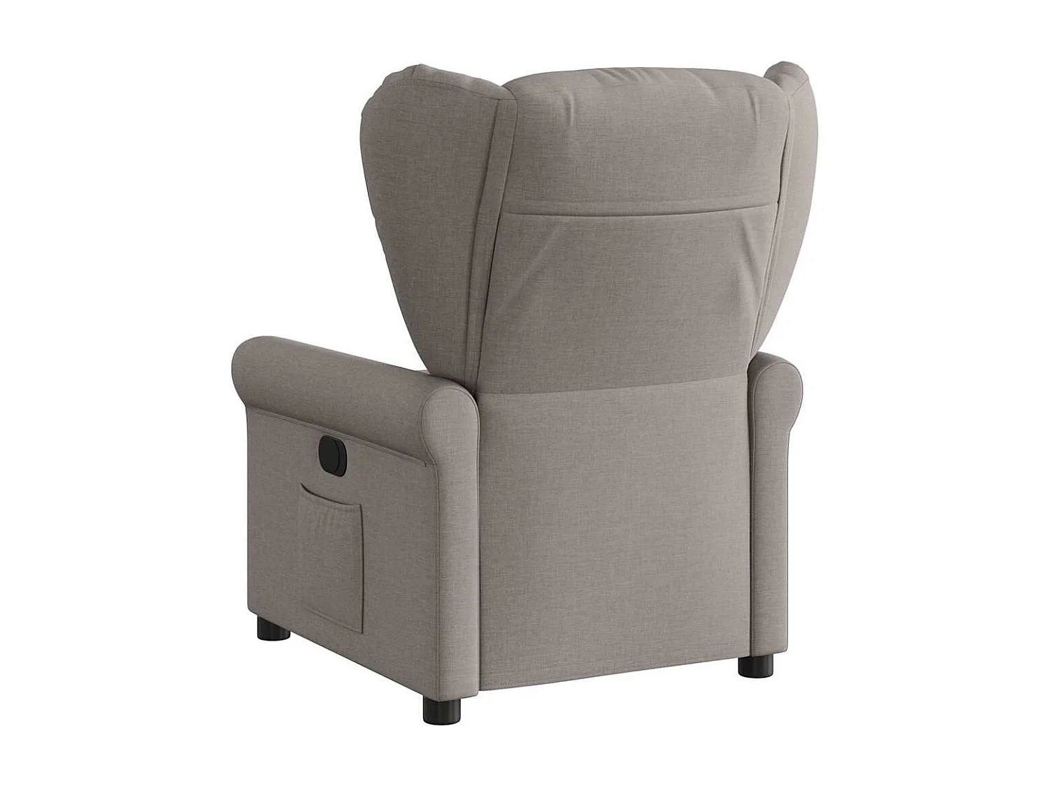 Fauteuil inclinable-Chaise de relax-Fauteuil TV Taupe Tissu SHL1433