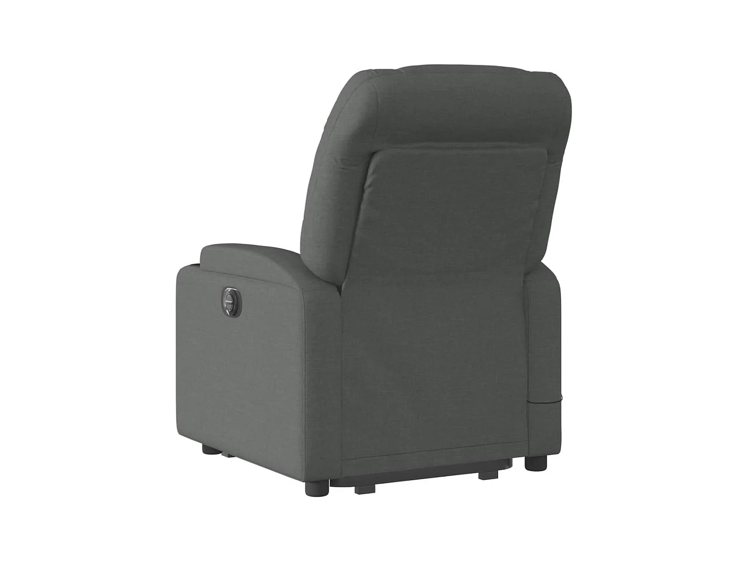 Silla de masaje reclinable de pie de tela gris oscuro SHL5309